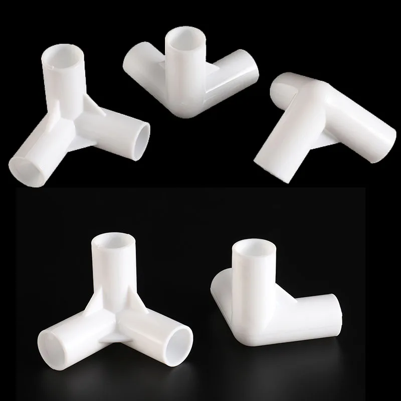 de cotovelo reto branco, DIY Tent Fittings,
