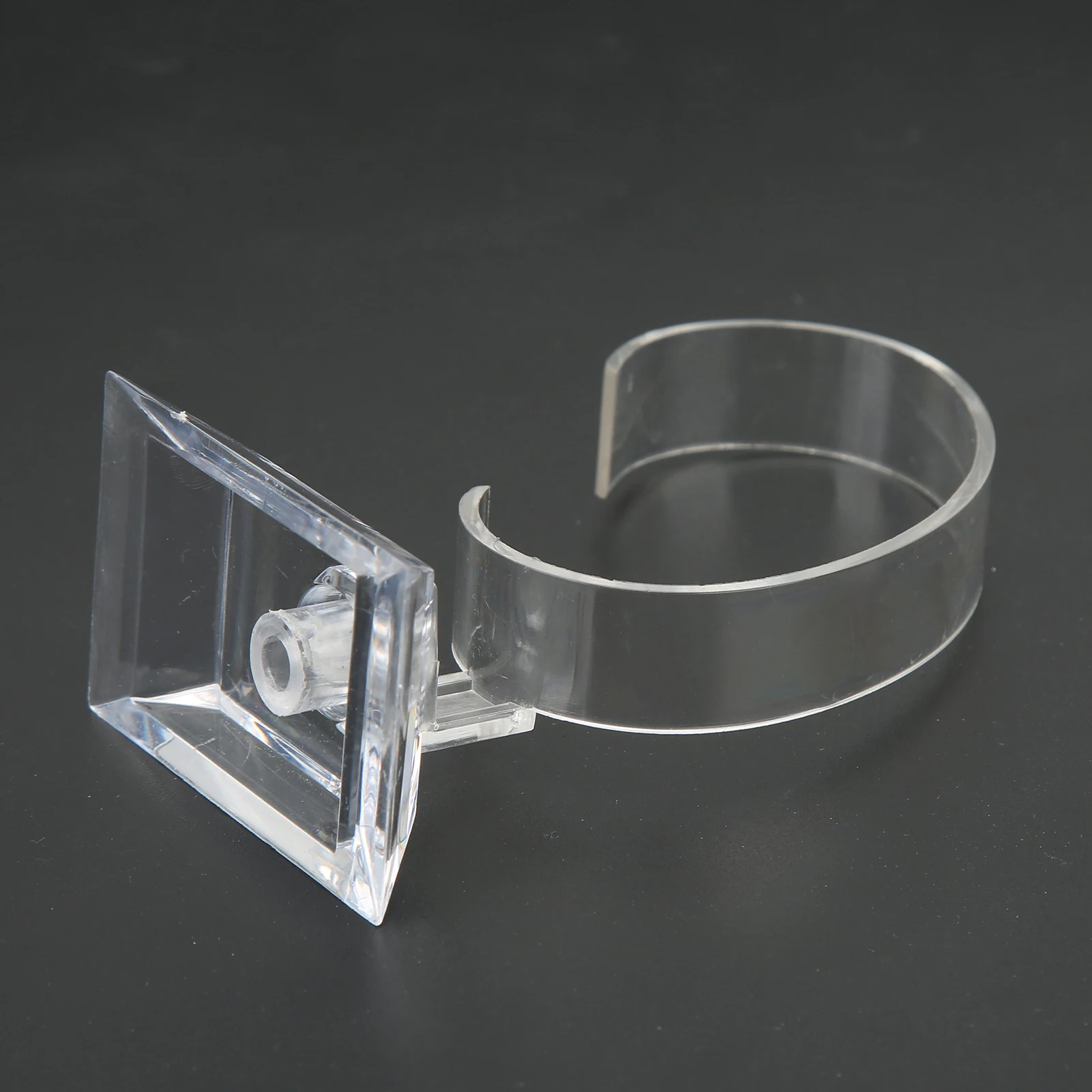 Watch Display Stand Professional 360&deg; Rotaable Transparent Plastic Store Watch Bracelet Display Rack Holder watch display stand