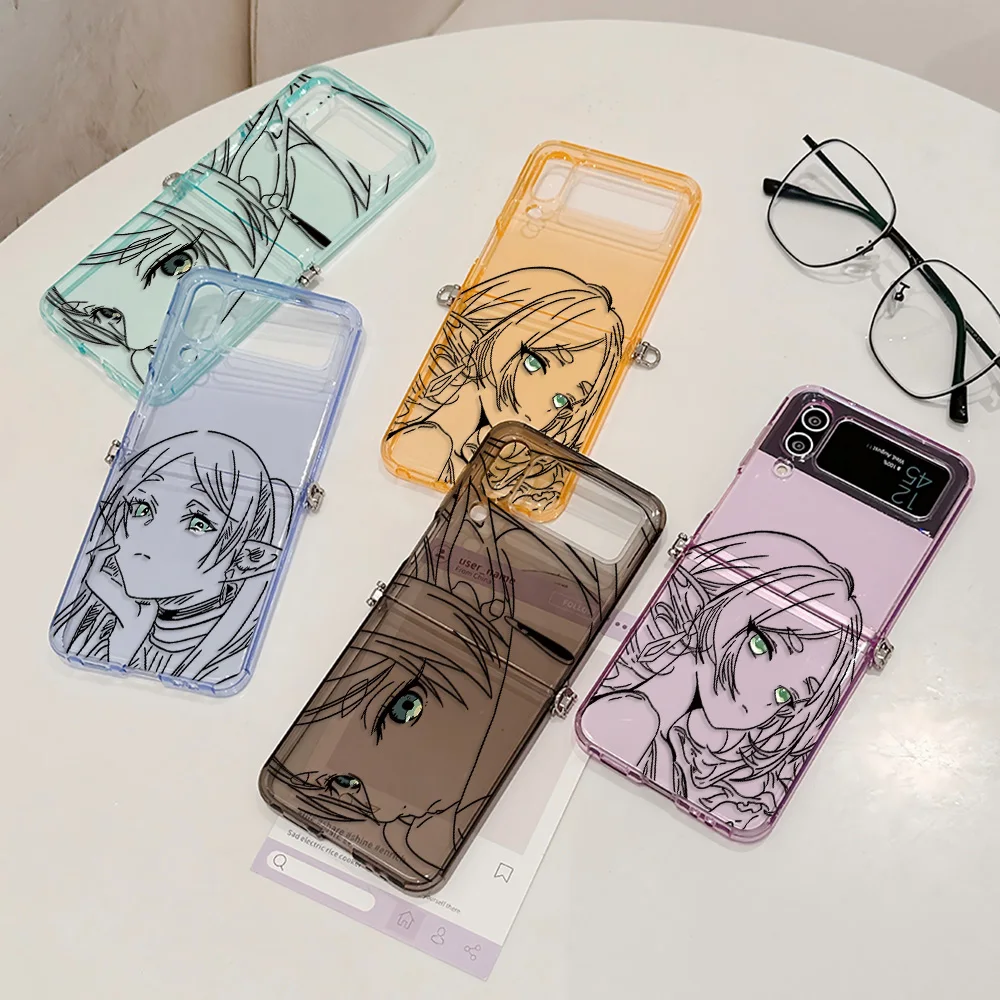 Semi-Transparent Foldable Anime Comics Phone Case Cover