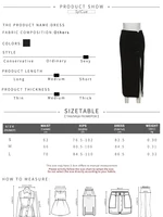 Stride into style with the Nibber Black Sexy Split Skirt. 8