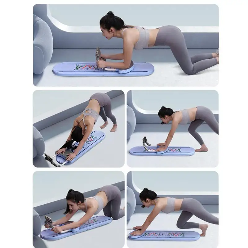 Pilates Board For Home Pilates Reformer Board Ab Core Trainer Core Workout Equipment Multi-Purpose Foldable For Home Achieve