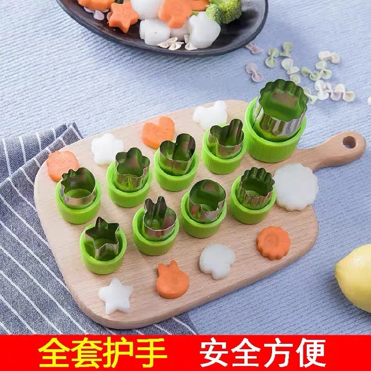 Vegetables 3pc Shape-Cutter Sets (Star / Heart / Bunny) – Consumer Power  Store