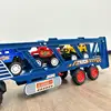 Transporter Toy Truck Girls Sliding Transporter Vehicles Toys Car Truck With Ramp & Carry Storage, Kid Toys Vehicles For Home 3
