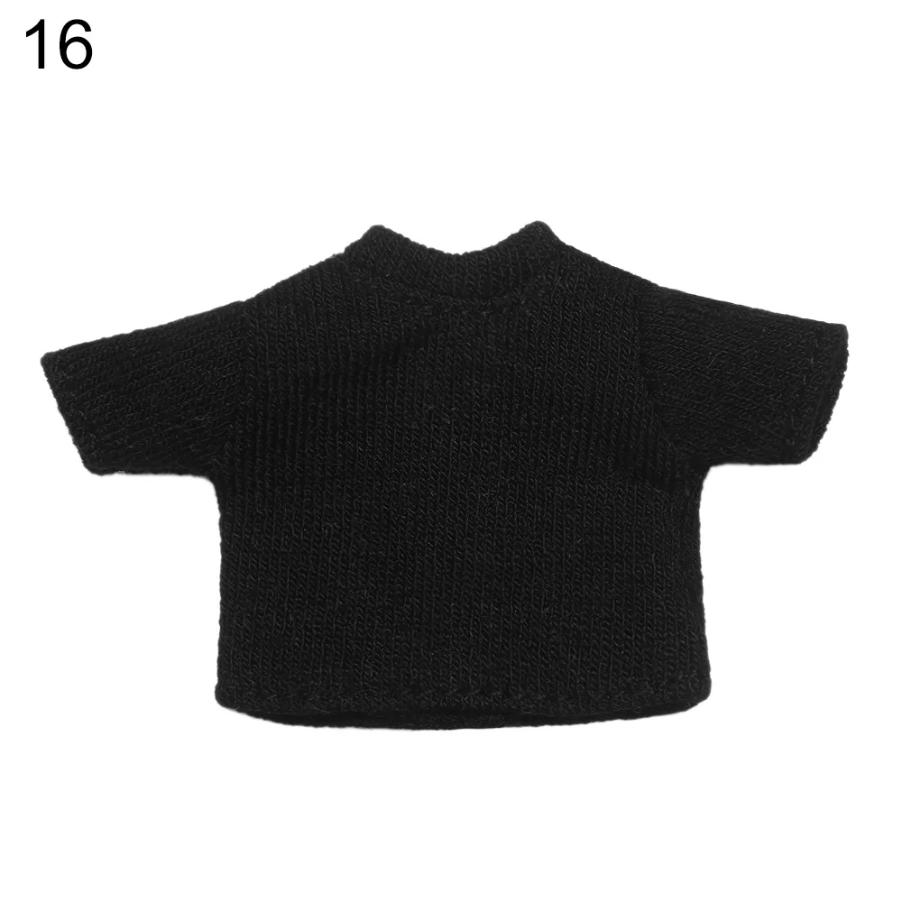 Striped Knit Doll Outfit with T-Shirt, Shorts, & Socks - Cute Gift Set