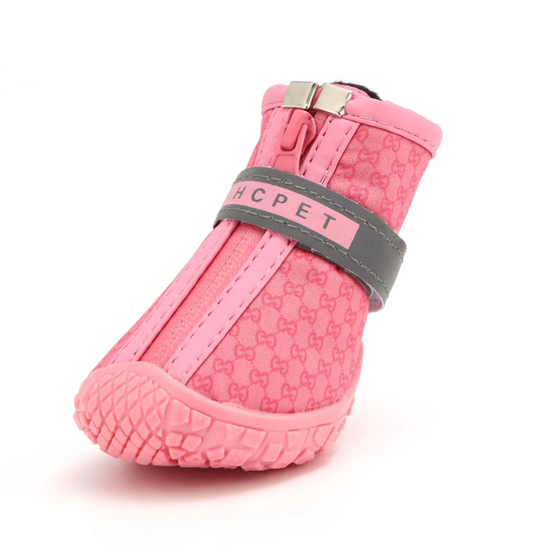 Rosa New Dog Shoes Pet Products Novos Pet Shoes Botas Impermeáveis e