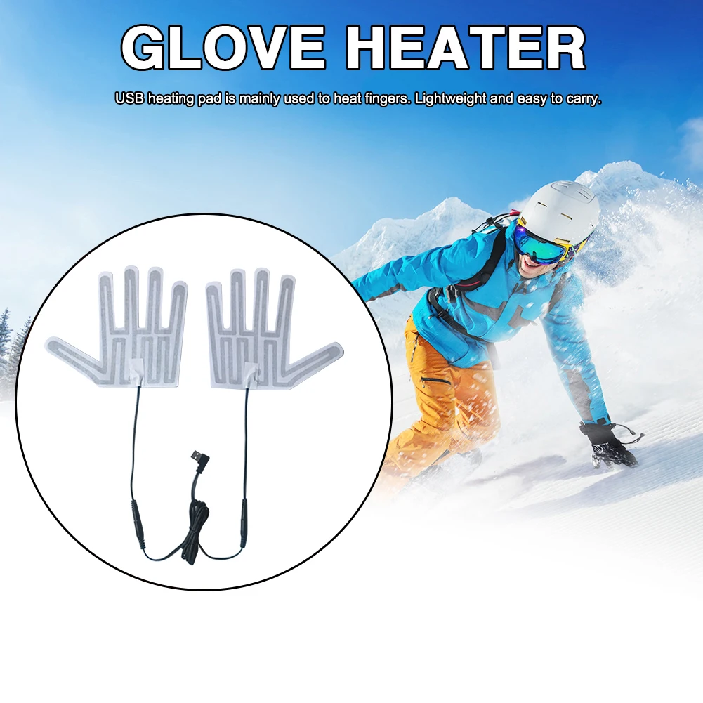 Electric Heating Gloves Pads Lightweight Winter Hand Warmer