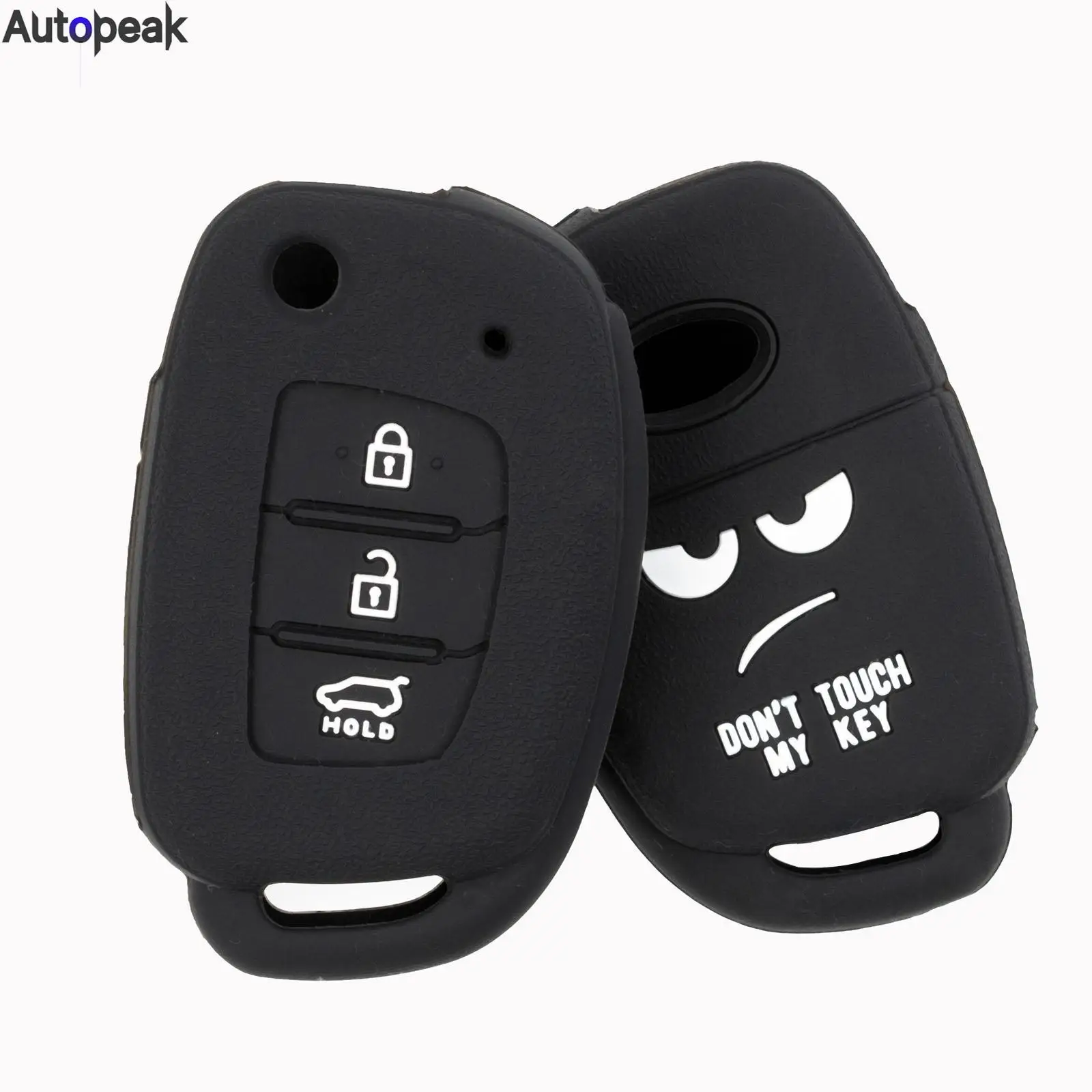 FOR HYUNDAI REMOTE KEY COVER I10 I20 I30 IX35 FOB CASE 3 BUTTON SILICONE 3