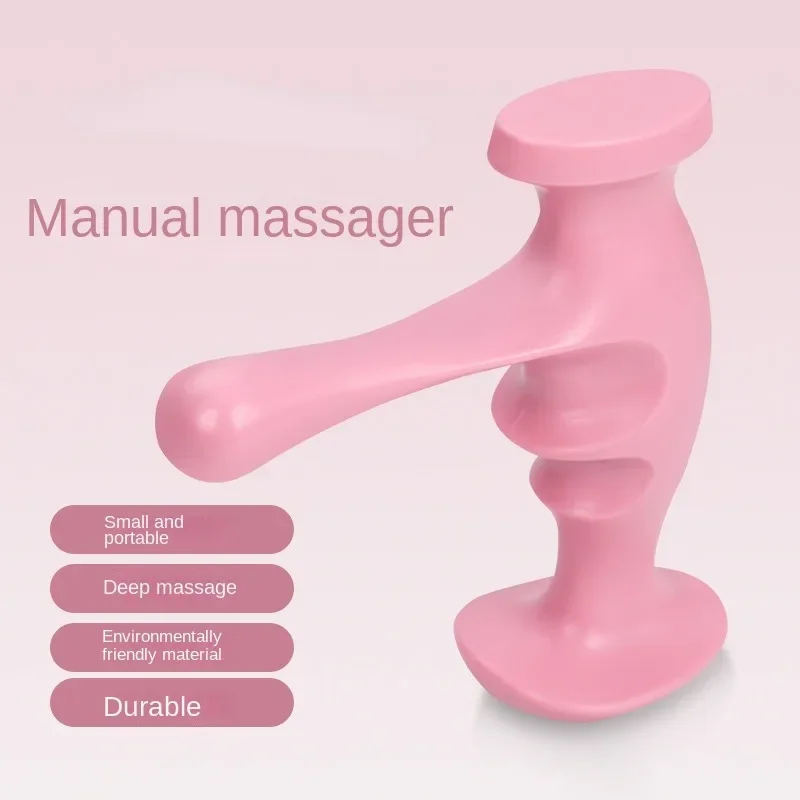 

T-shaped Massager Thumb Finger Pressure Press Trigger Point Manual Physiotherapy Tools Full Body Deep Tissue Relax Pain Relief