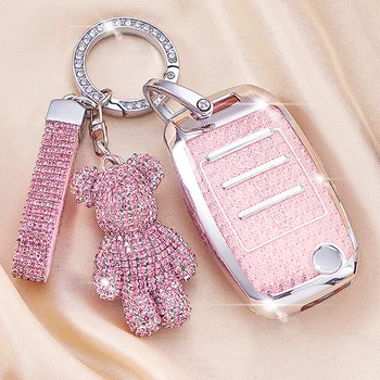 For KIA RIO 3 K2 K3 K4 K5 Sportage 4 Picanto Optima Soul Carens Ceed Sorento Forte Stinger Cerato Flip Car Key Case Cover Fob 1
