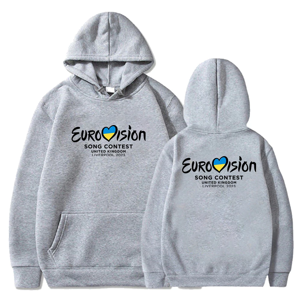 Eurovision Hoodie Long Sleeve Streetwear Women Men Hooded Sweatshirt Eurovision Song Contest Fashion Clothes