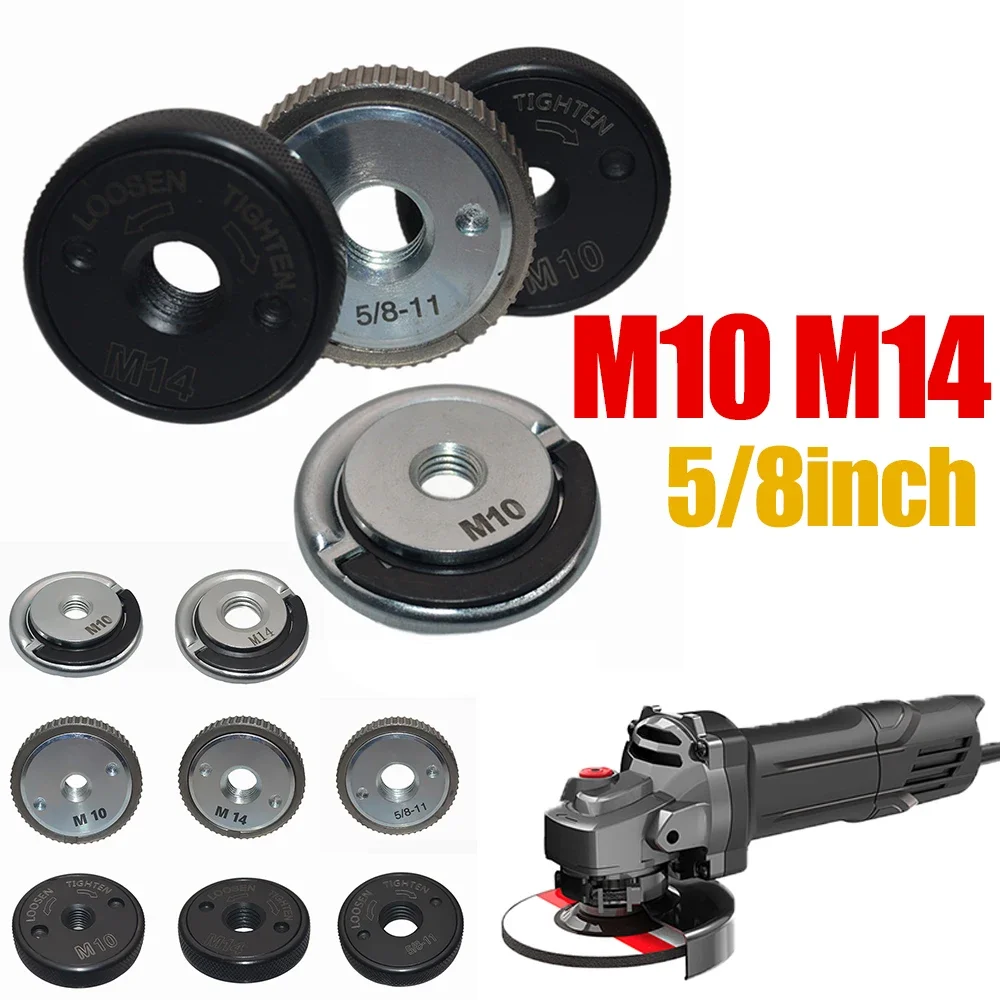 Quick Release Nut M14, Pack Of 2 Nuts Angle Grinder Quick Release Nut Angle Grinder Quick Clamping Nut Self-Locking Angle Grinder Pressure Plate Suitable For All Angle Grinders - View #11
