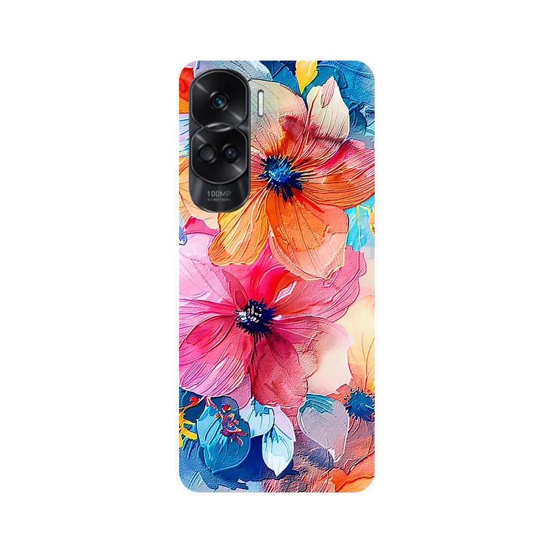 Wolf Painted Shockproof Soft Silicone Phone Case