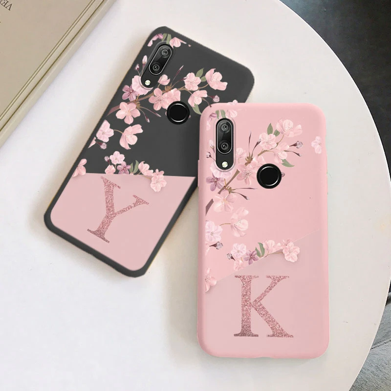 Personalized Retro Pink Flower Silicone Phone Case – Soft TPU Back Cover