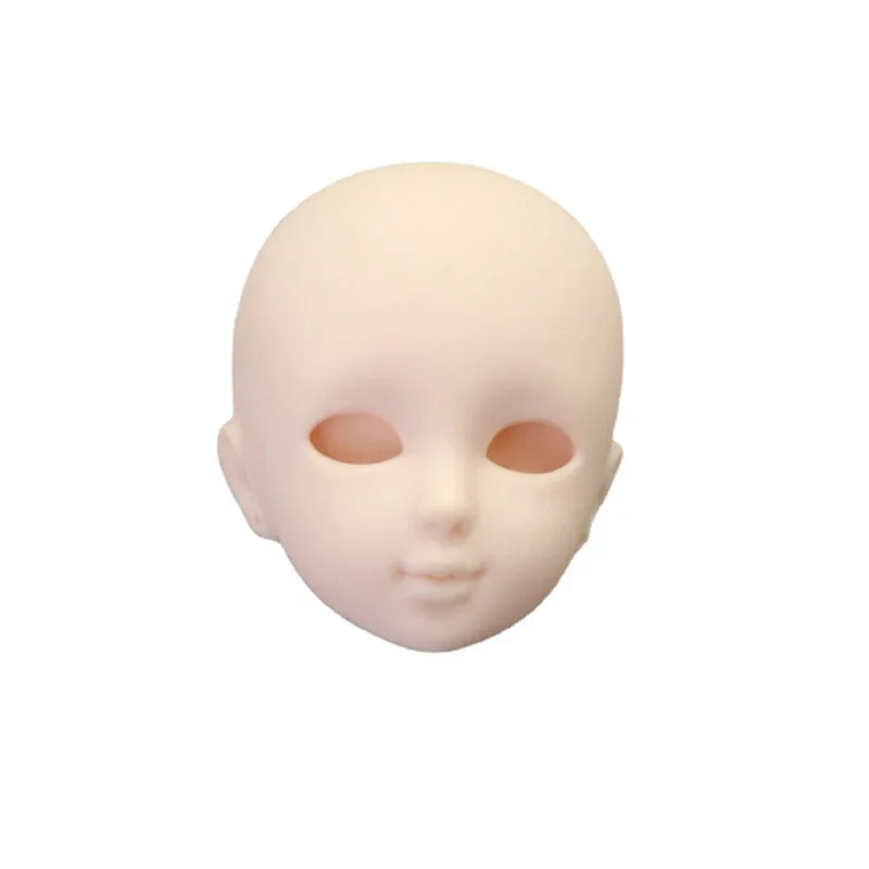 Doll Accessories Multi-style Soft Plastic Practice Makeup DIY Doll Head For 11.5" Heads For 1/6 BJD Doll's Practicing Head plush doll accessories doll accessories