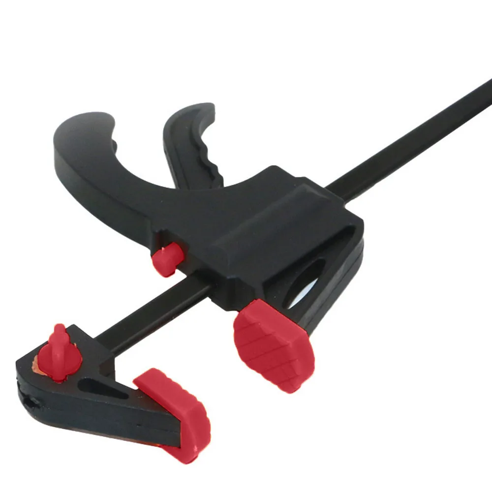 Spreader Work Bar Clamp F Clamp Gadget Tool DIY Hand Speed Squeeze Quick Ratchet Release Clip Kit 4 Inch Wood Working Duratec