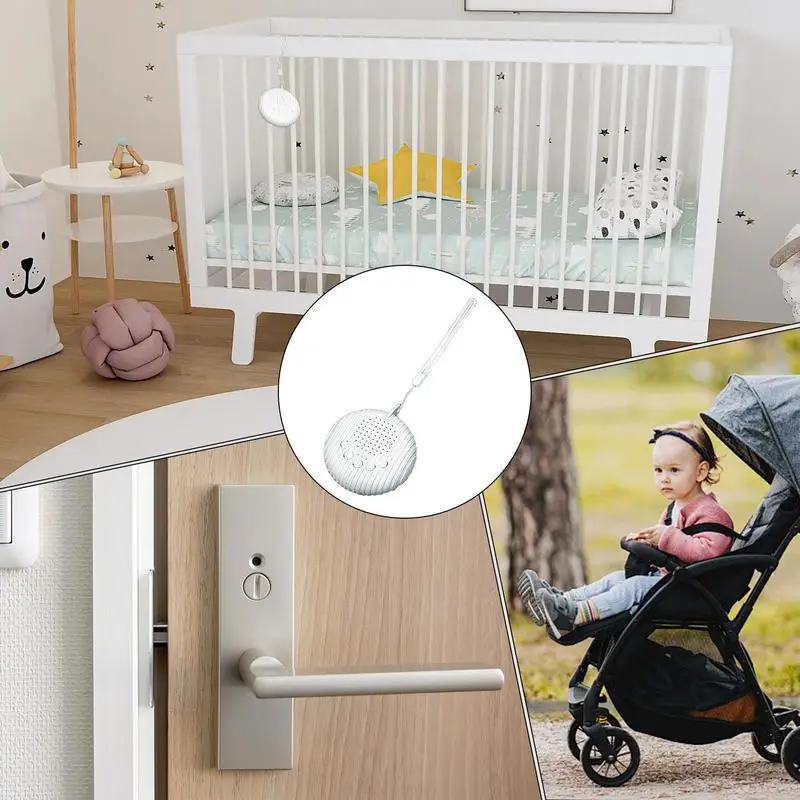 Portable Baby Sleep Machine White Noise Sound Machine Soothing Sounds Volume Adjustable 4