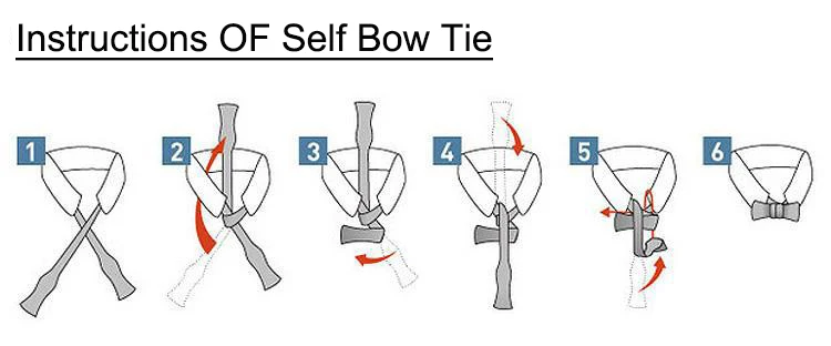 Herren Paisley Selbst Bowtie Mode Jacquard Einfarbig Bowtie Einstellbare Fliege Formale Hochzeit Papillon Für Männer Anzug Zubehör – Detail 3