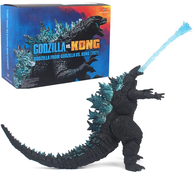 

Фигурка героя фильма SHM Godzilla Vs. Kong King of Monsters Gojira, аниме экшн-фигурка 17 см, Коллекционная модель из ПВХ, детские игрушки, 2021