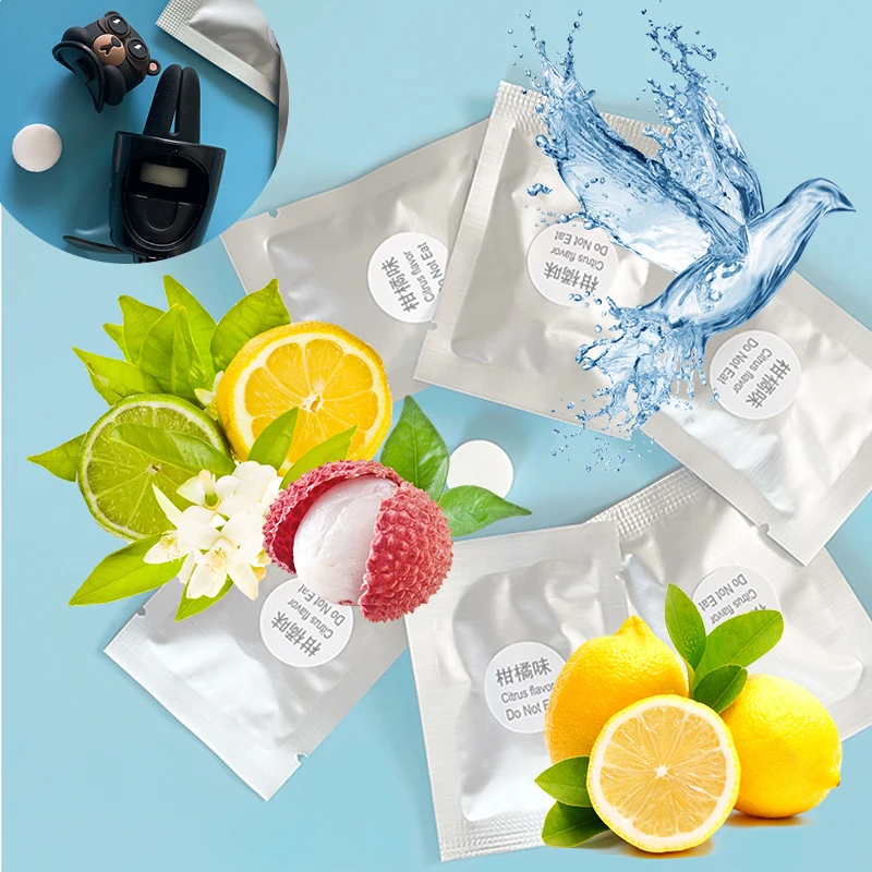 Car Perfume Supplement Tablet 6 Pcs Solid Flavor Car Air Conditioner Vent Good Smell Scent Pads Refill Auto Air Outlet