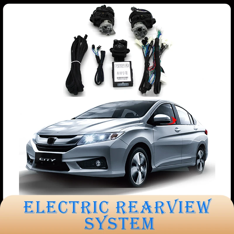

For Honda CITY 2014-2023 Auto Intelligent Automatic Car Electric Rearview Side Mirror Folding System Kit Module