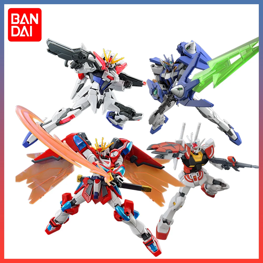 

In Stock Bandai Gundam Assembly Model HG EG 1/144 Divine Flame Creation Assault Model Collectible Robot Original Kit Model Gifts