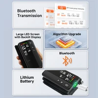 Upper Arm Blood Pressure Monitor Bluetooth Data Transmission Large Screen 2x99 Group Memory Intelligent Pressurization Portable 5