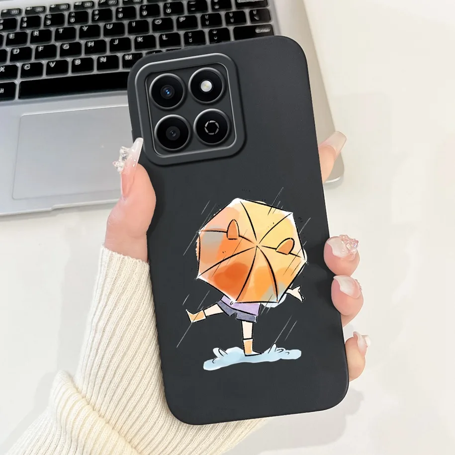 Cute Panda Cartoon Soft Silicone Matte Phone Case - Durable Protective Cover
