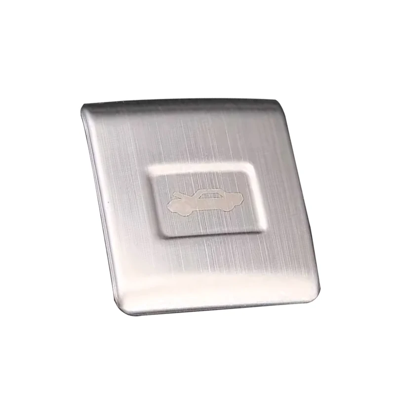 

Кнопка переключения капота двигателя автомобиля, панель, крышка, серебристая отделка из нержавеющей стали, подходит для Toyota 2010-2015 2016 2017 2018 2019 2020