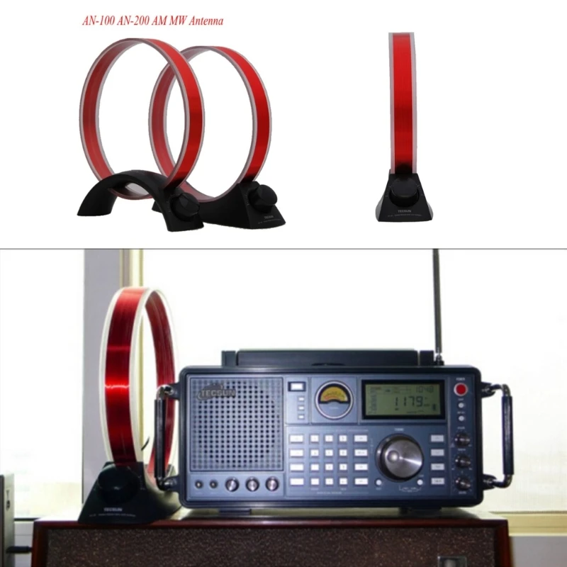 TECSUN AN 100 AN 200 MW Antenna Enhances Your Radio's Signal Strength