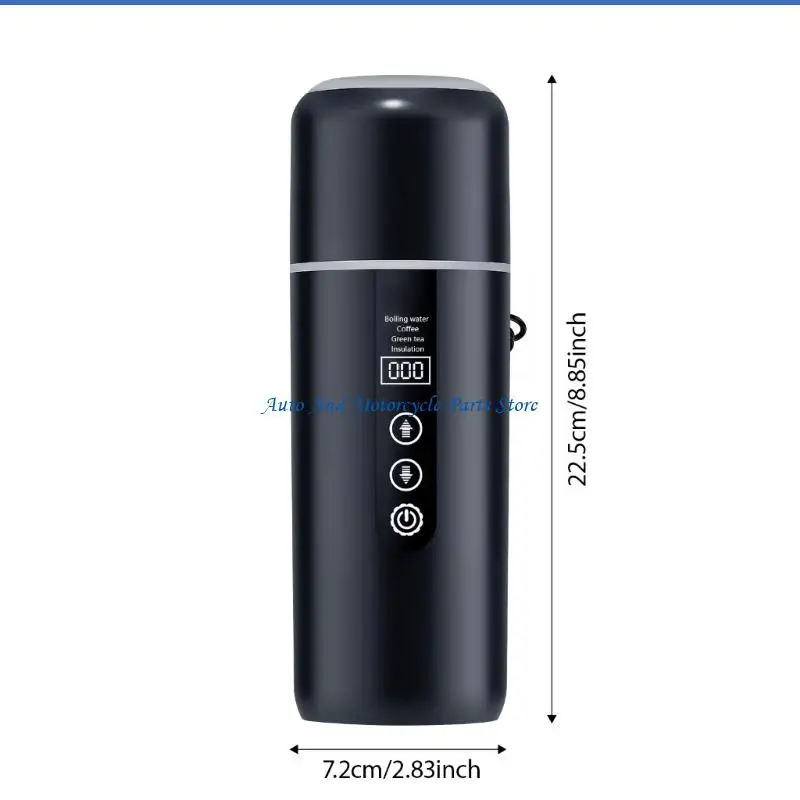 P9FD 두 배 잠재적인 자동차 커피포트 12V 24V 커피와 Tisane을 위한 운반 가능한 전기 컵