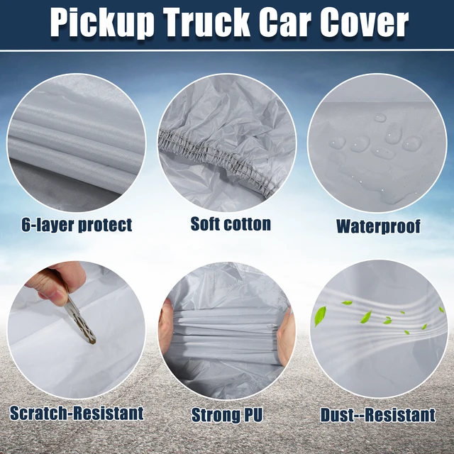 Tacoma Canopytoyota Tacoma Double Cab 4 Door Pickup Truck Cover 190t Pu  2005-2021