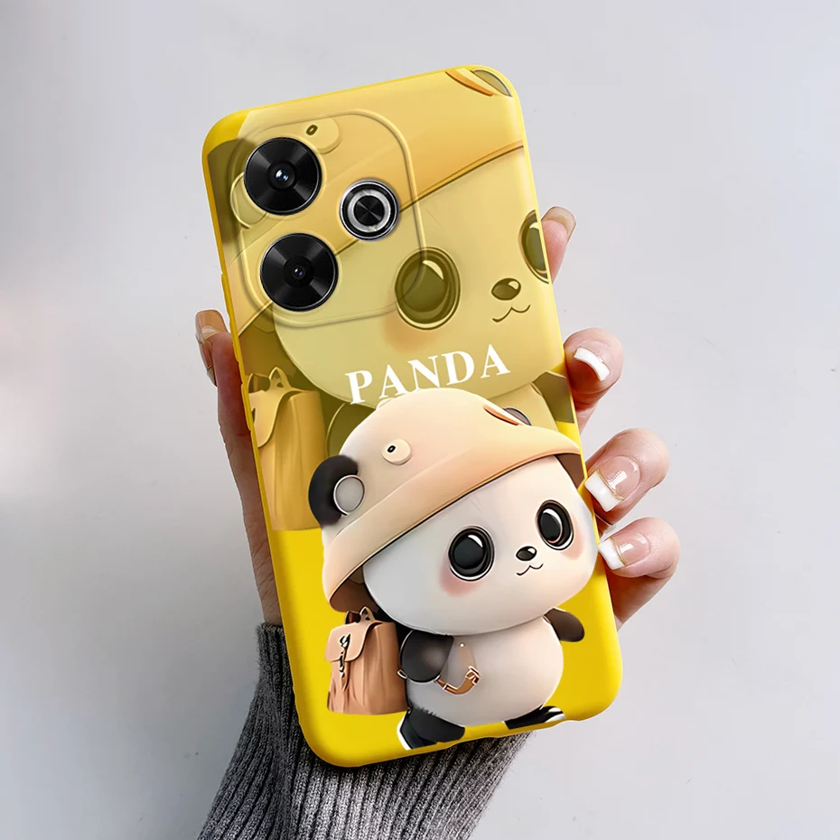 Adorable Rabbit & Panda Silicone Shockproof Phone Case