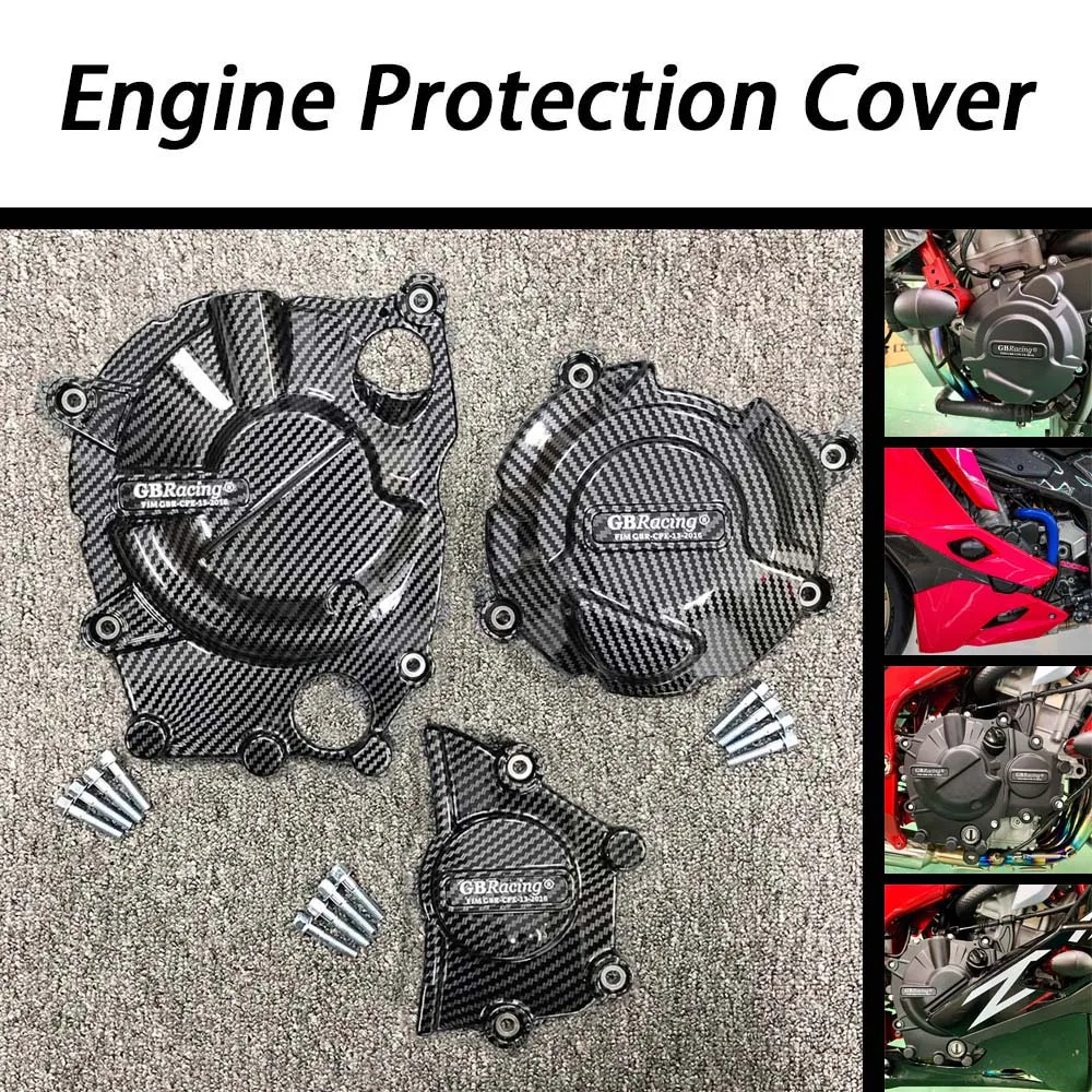 

Защитная крышка двигателя мотоцикла для KAWASAKI ZX-25R 2020-2021-2022-2023 ZX25R ZX4RR 2024, модифицированные аксессуары