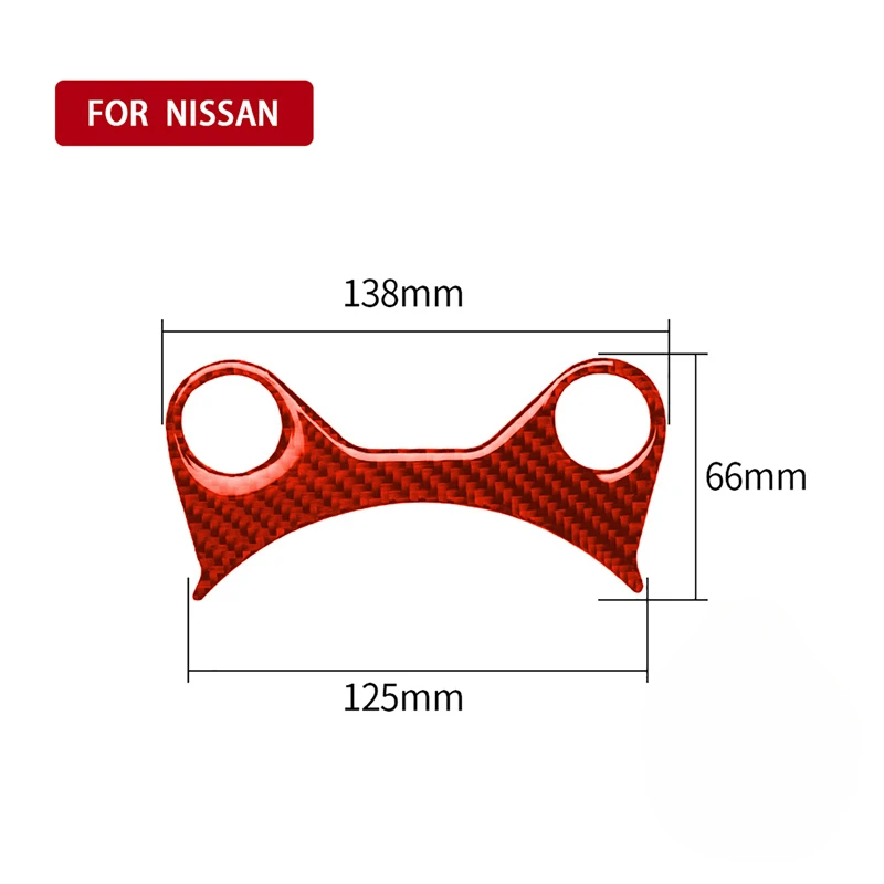 

For Nissan 370Z Z34 2009 2010 2011 2012 2013-2022 Carbon Fiber Sticker Car Gear Shift Panel Cover Trim interior Car Accessories