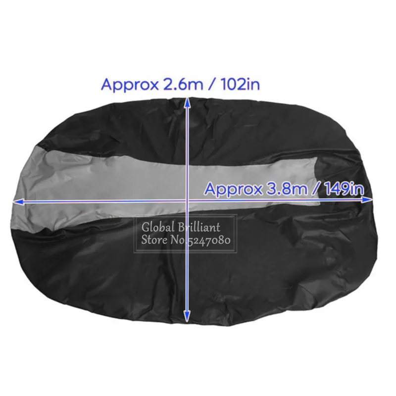 Boat Cover 4 Type 600D For Yamaha Wave Runner EXR VX Cruiser F Jet Ski Trailerable Anti UV V-Hull Protector Waterproof