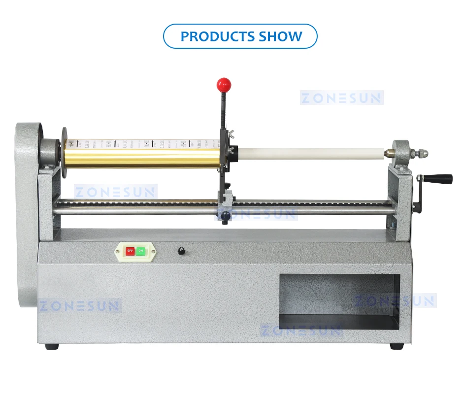 ZS-FC1 Adjustable Foil Roll Cutting Width Setting