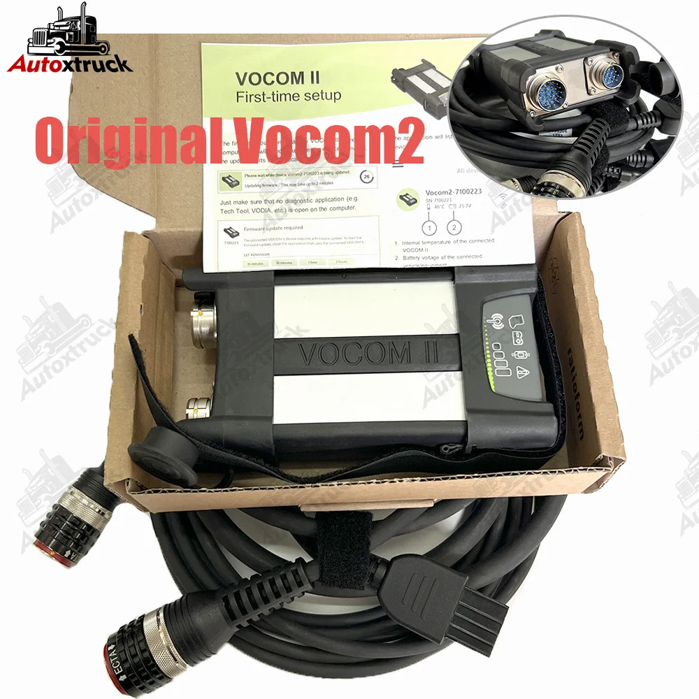 

2.8.150 Vocom II 88890400 Original WIFI Dev2 Premium Tech Tool Vocom2 Heavy duty Truck Scanner Diagnostic tool