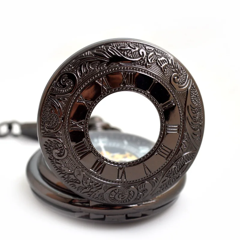 قطعة/الوحدة خمر أسود مزدوج فتح منحوتة