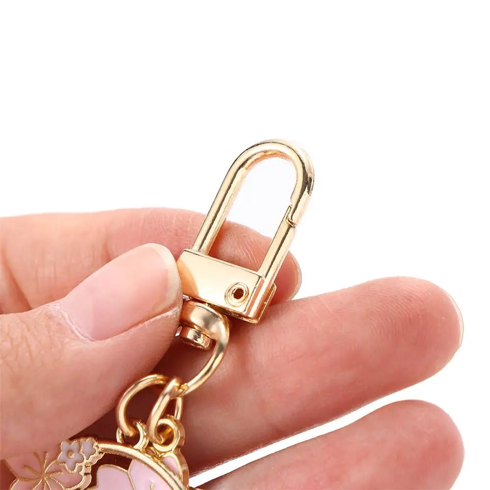 Rabbit and Cat Metal Keychain Pendant description 8