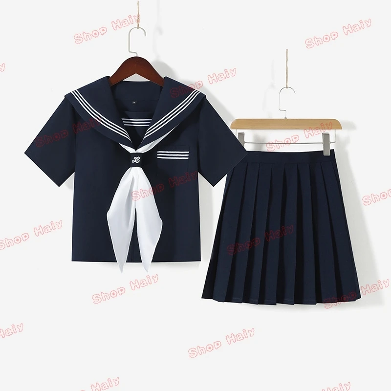 Japanese and Korean Student Uniforms JK Uniforms Anime Cosplay Sailor Class Cyanosis Uniform Women Fashion School Girl