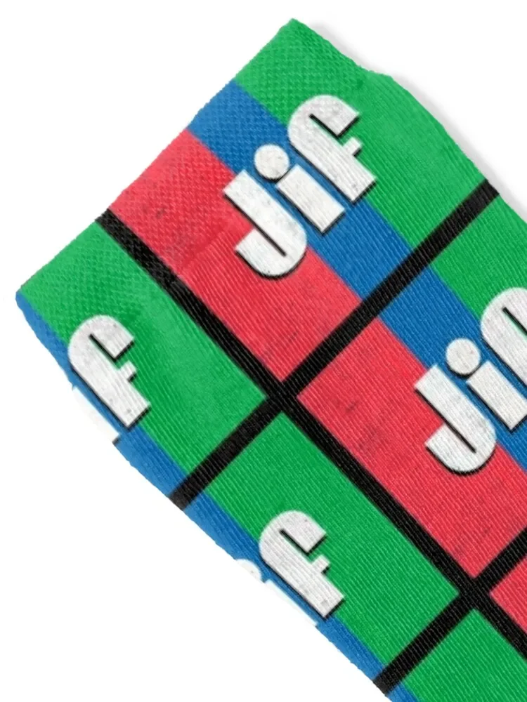 Jif Peanut Butter Socks custom gifts snow anti slip football Socks For Man Women's