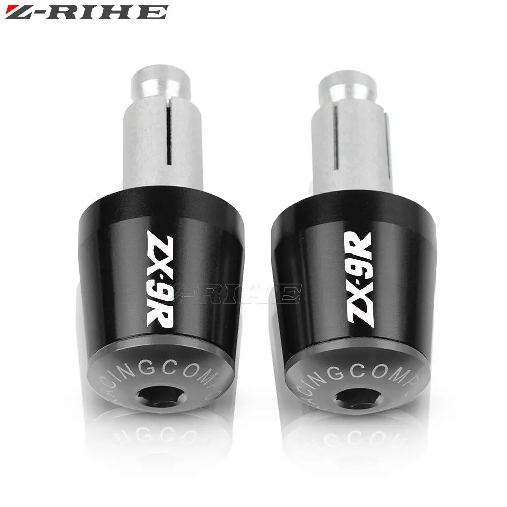 ZX9 Motorcycle Handle Bar Ends Handlebar Grips End Caps Anti