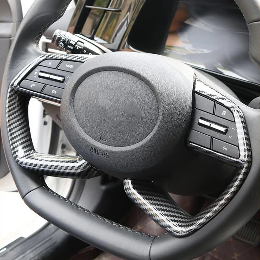 Für Hyundai Creta 2020 - 2025 Creta Grand 2025 Lenkrad Panel Abdeckung Dekoration Aufkleber 2Pcs Trim Innen Zubehör – Detail 4