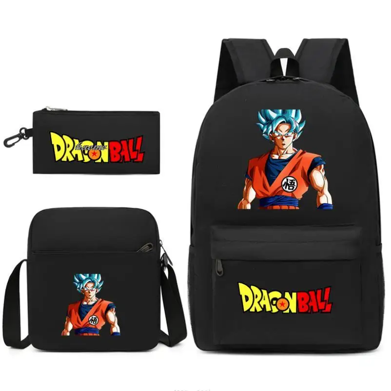New Dragon Ball Backpack Cartoon Children Boys Girls School Bags  Lightweight Students Waterproof Large Capacity Backpack - AliExpress