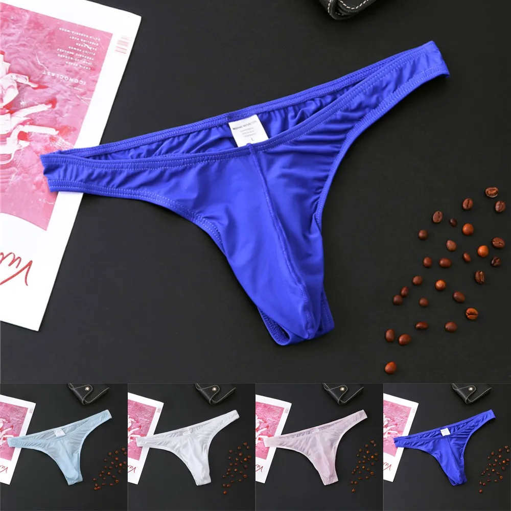 

Men's Thong Cotton Underwear Sports Underwear Men's Running Underwear Seamless Sexy T-pants Men's Sports Underwear Thong Cotton