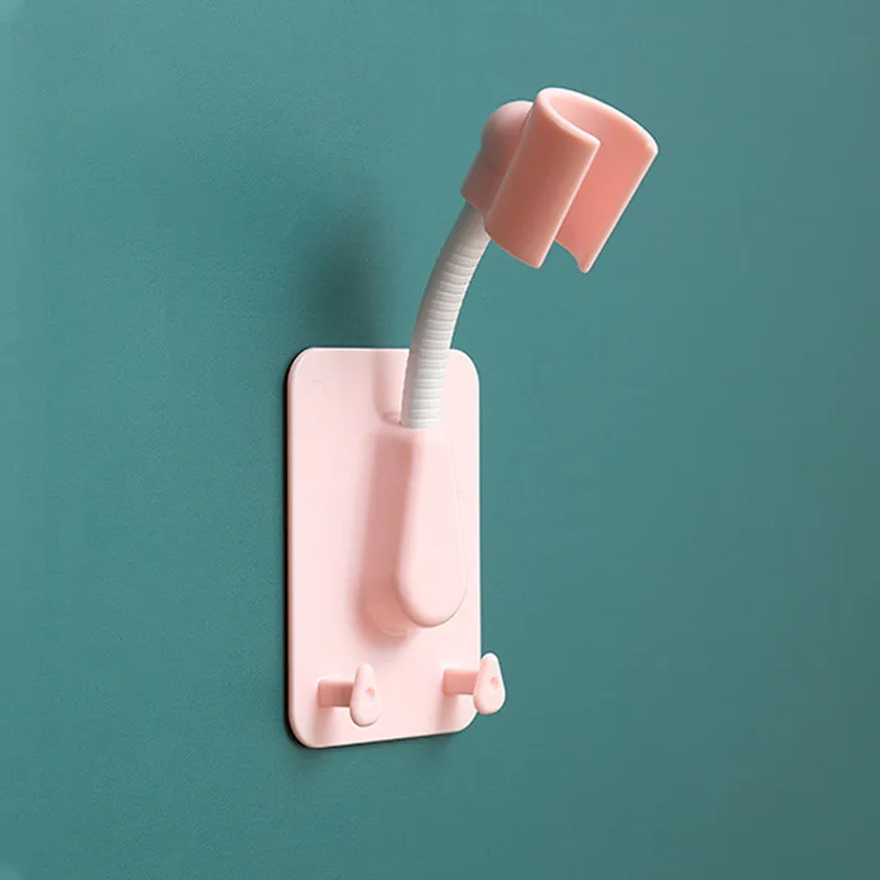 Dusch kopf halter 360 ° verstellbarer Halterung halter Bad Wand halterung Saugnapf Schienen ständer Universal selbst klebendes Toiletten werkzeug – Detail 12