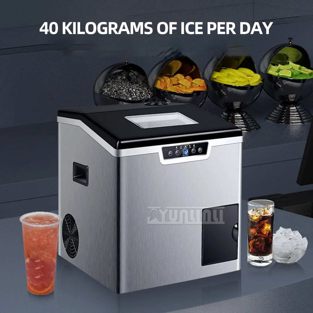 Automatic Ice Maker Commercial Portable Electric Ice Maker Machine With Sand function