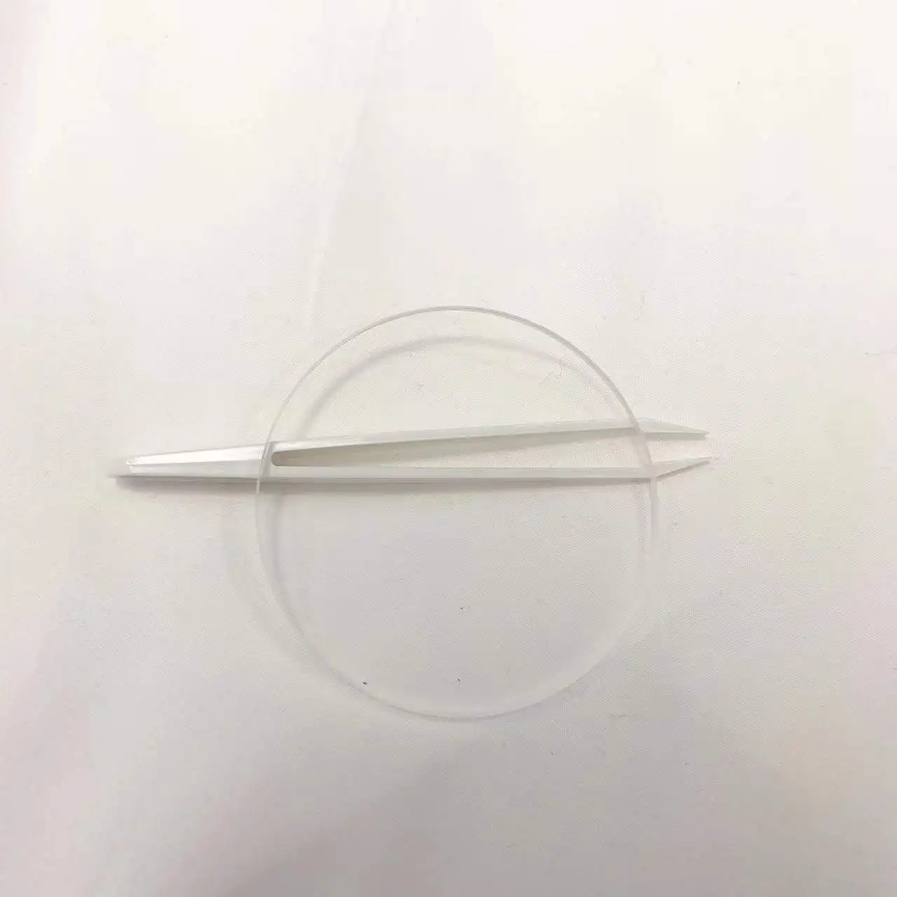 5개 총 크기 직경 90mm 및 두께 3mm K9 보호용 투명 창 광학 유리