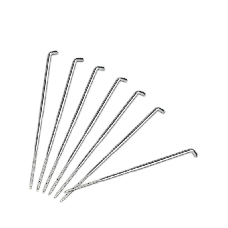 1-40pcs Felting Needles Wool Felt Tools Solid Wood Handle Finger Cots felting needles