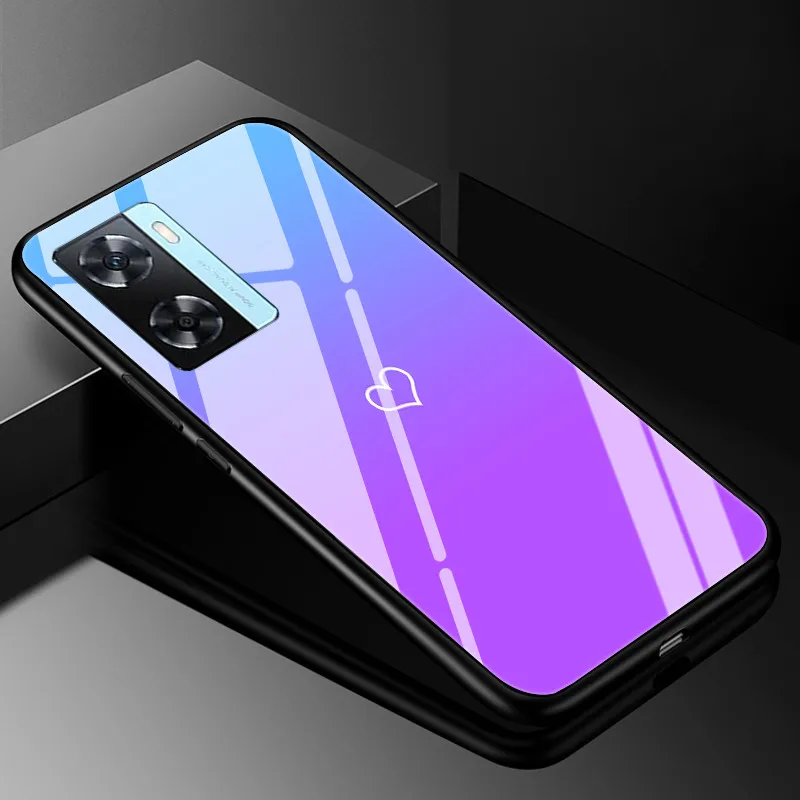 Premium Hard Back Bumper Case with Tempered Glass Cover - Sleek and Durable Protection